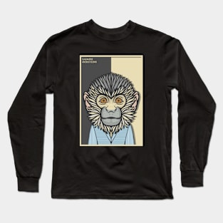 Central American Squirrel Monkey Long Sleeve T-Shirt